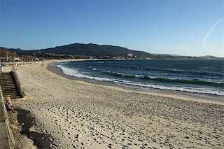 Playa de Samil en Vigo