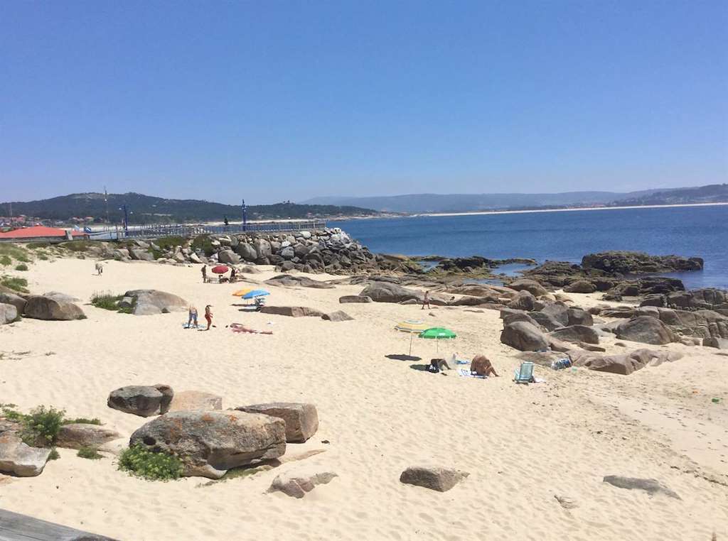 Playa Farruco en O Grove