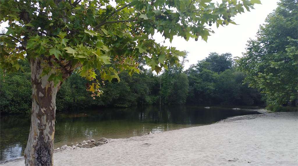 Playa Fluvial de O Val en Mondariz