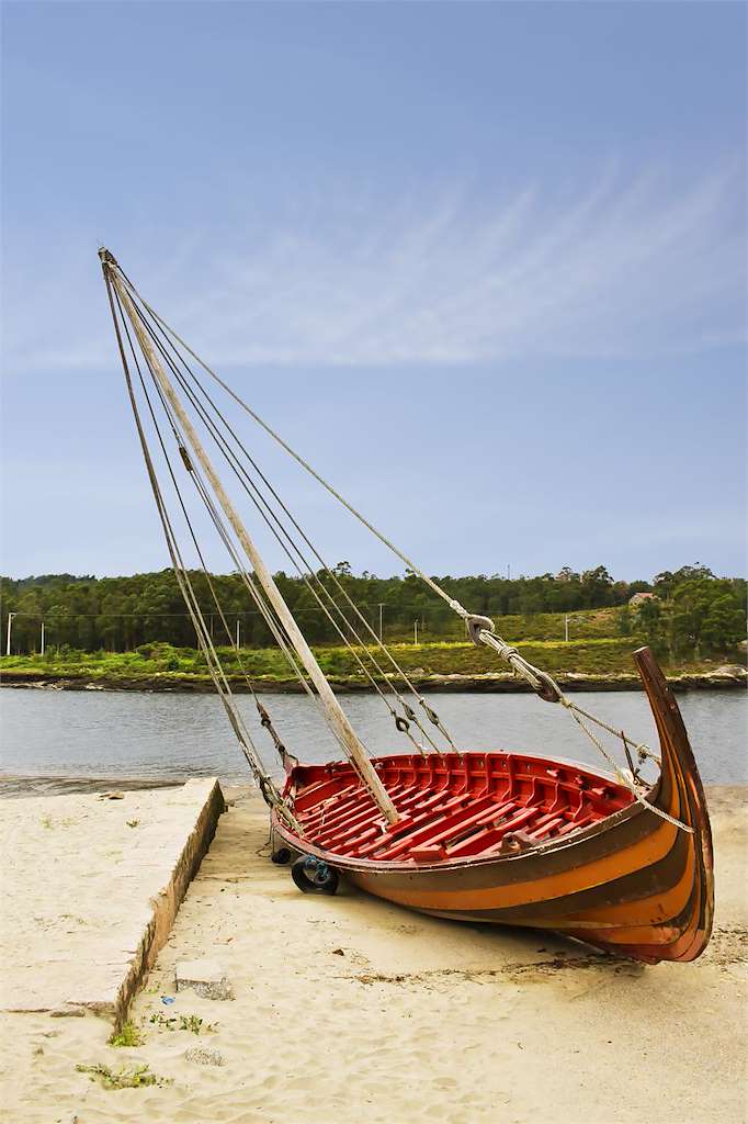 Playa Fluvial do Molle en Catoira