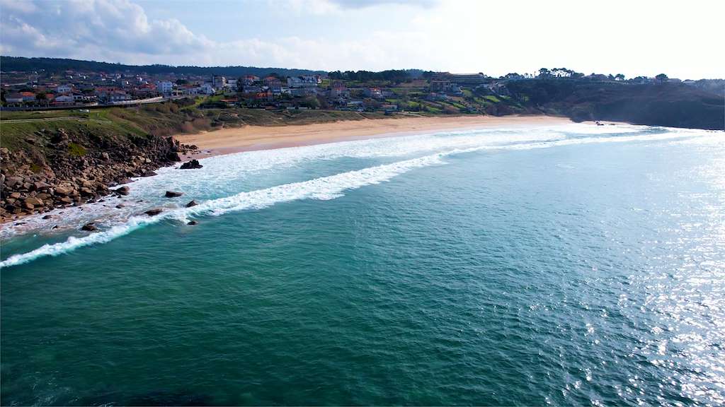 Playa Foxos en Sanxenxo
