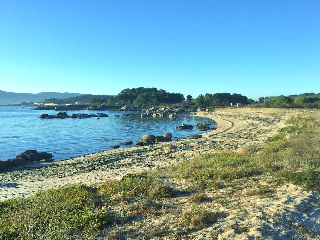 Playa Mallón en Illa de Arousa