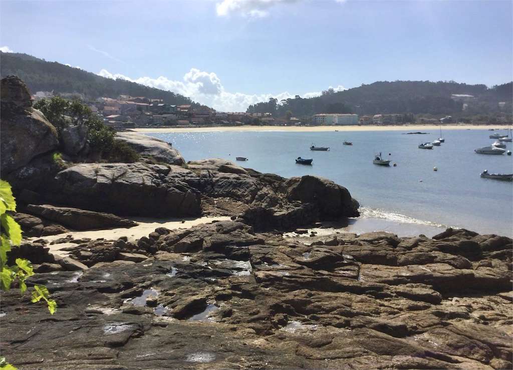 Playa O Con de Sestadelo en Cangas