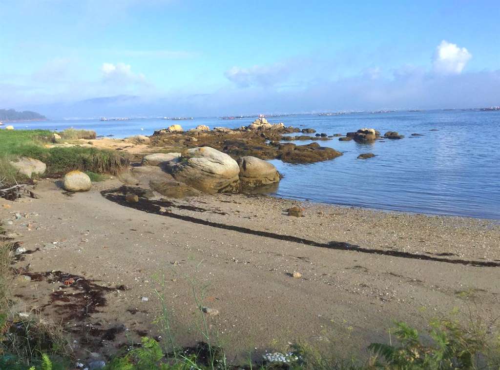 Playa O Furado en Illa de Arousa