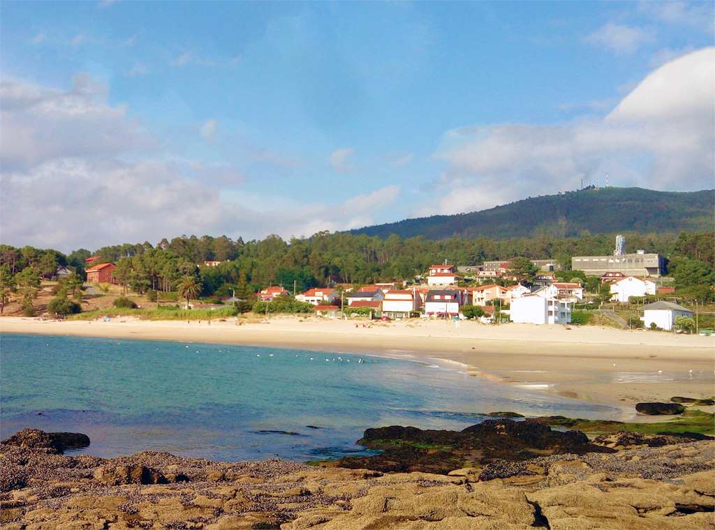 Playa Ornanda en Porto do Son