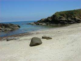 Playa Os Alemáns en Cangas