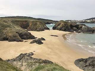 Playa Os Botes - Mourella