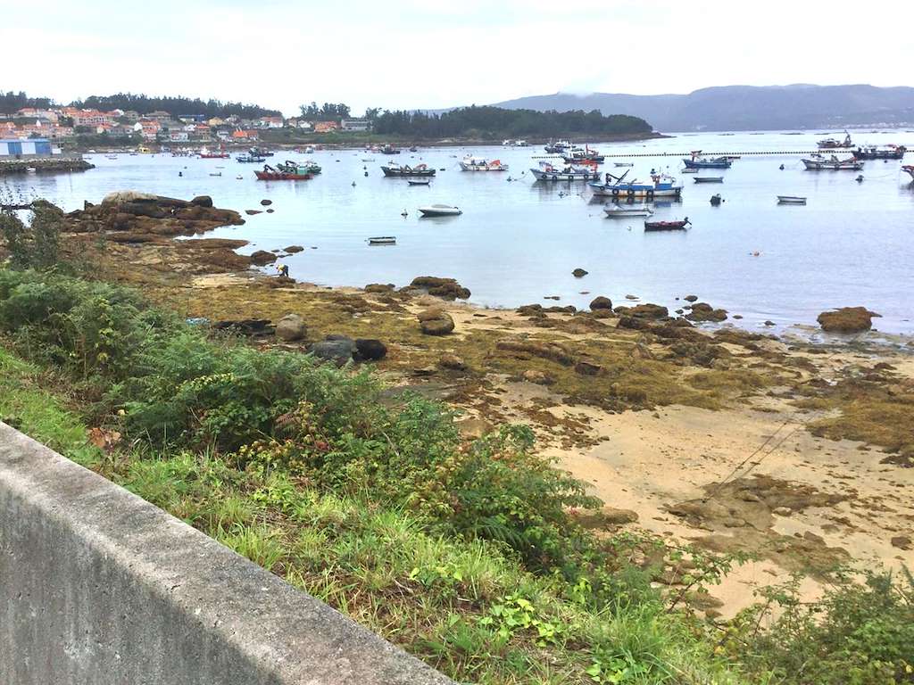 Playa Os Carcamáns en Illa de Arousa