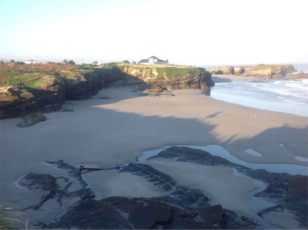 Playa Os Castros en Ribadeo