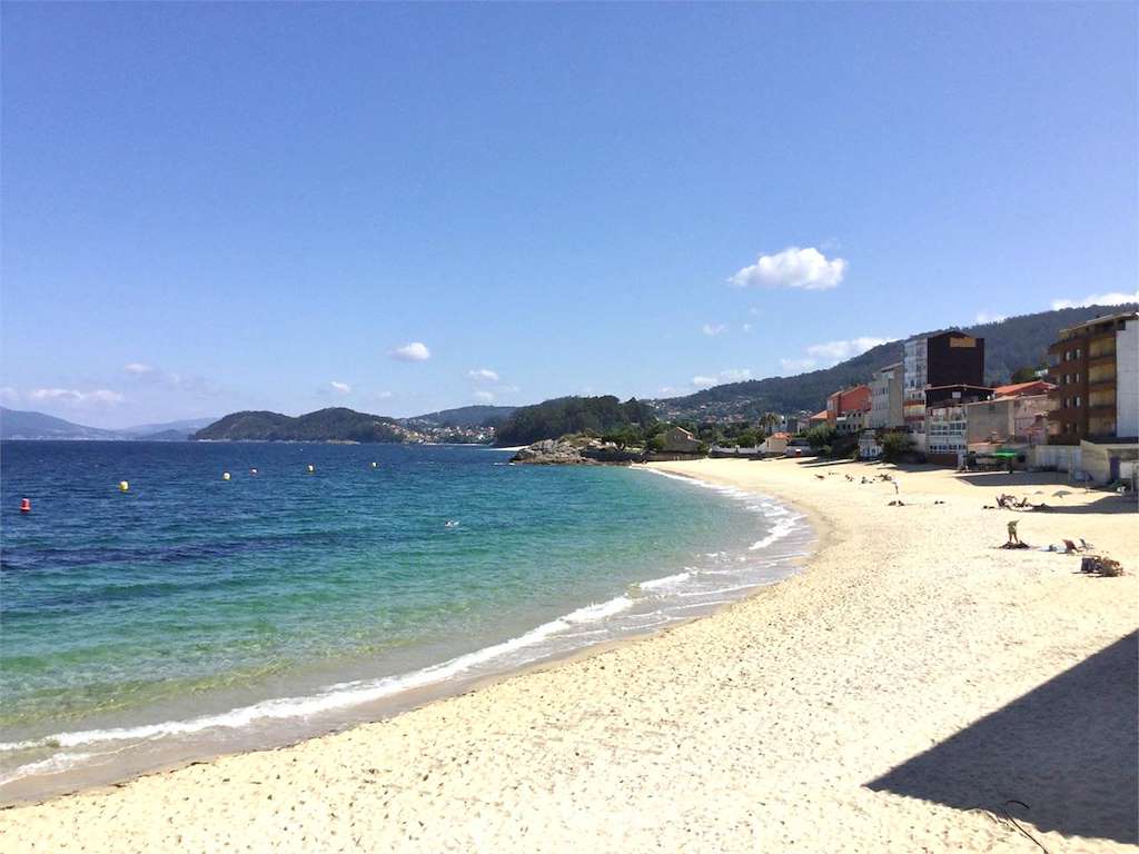 Playa Petís en Bueu
