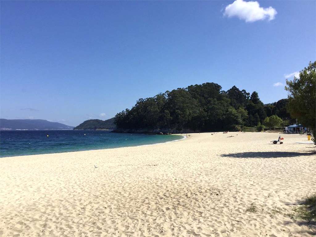 Playa Portomaior en Bueu