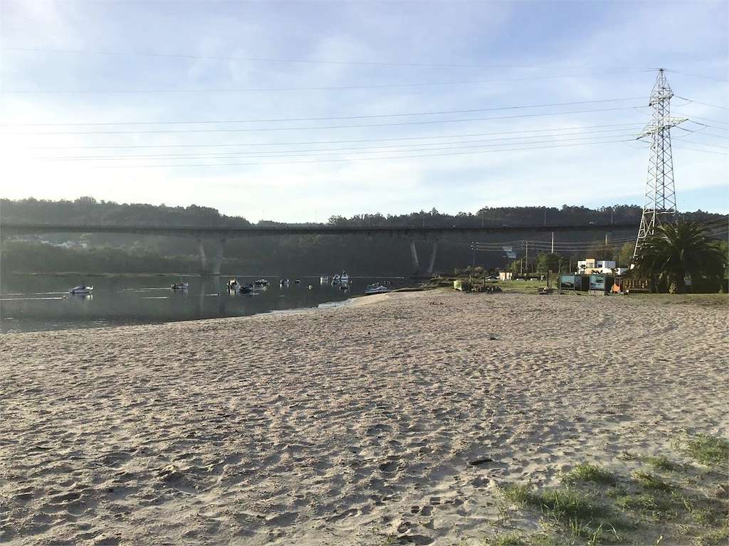 Playa Regueiro en Bergondo