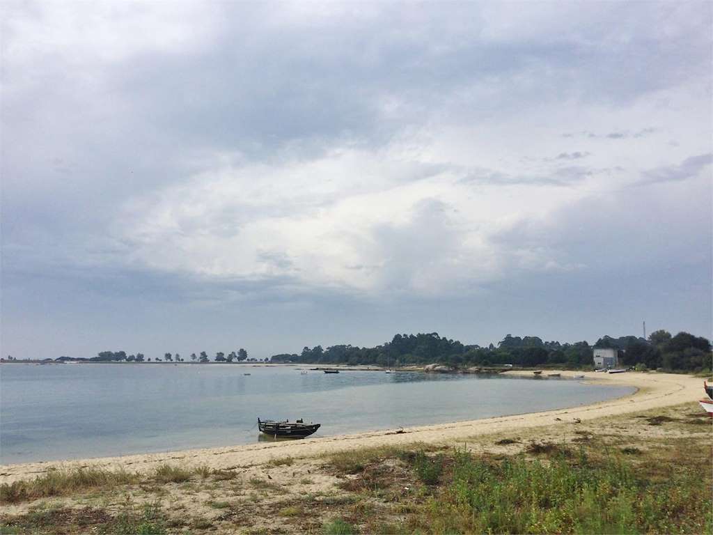 Playa Riason en Illa de Arousa