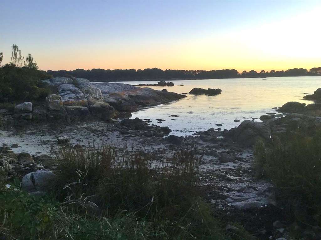 Playa Rosa da Mosca en Illa de Arousa