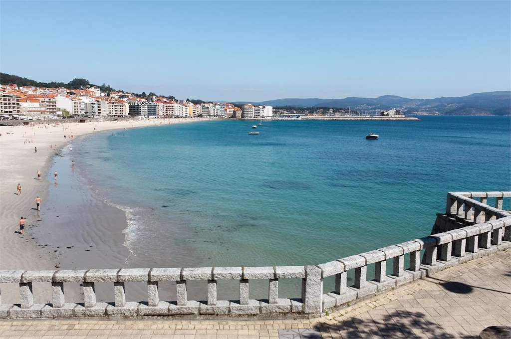 Playa Silgar en Sanxenxo