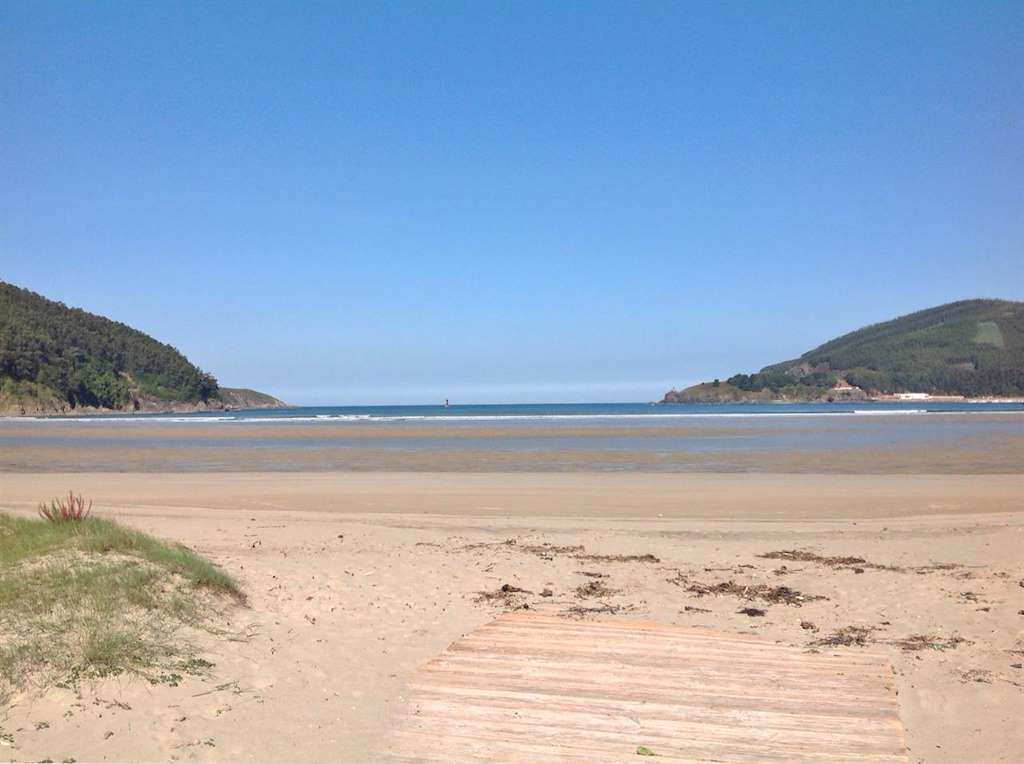 Playa Vilarrube en Valdoviño