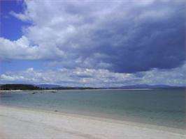 Playa Xastelas en Illa de Arousa