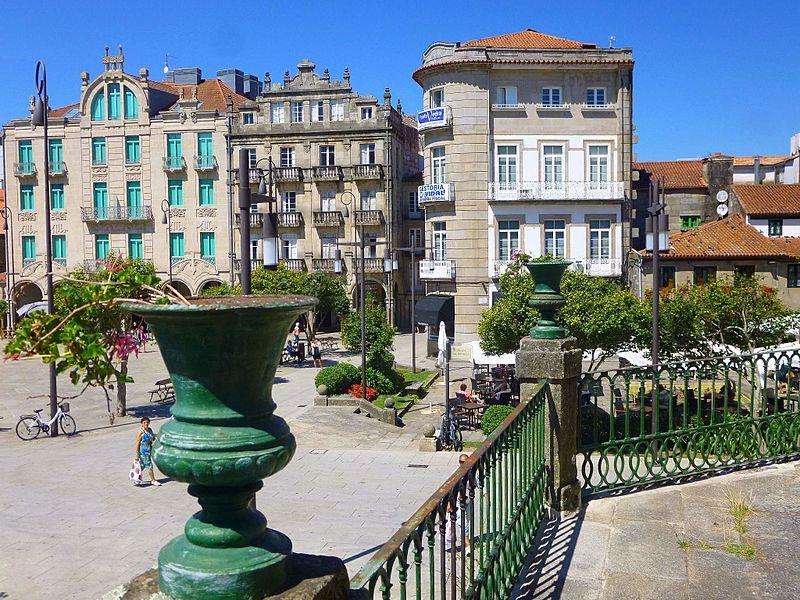 Plaza de A Ferrería en Pontevedra