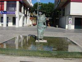 Plaza de Castelao en Rianxo
