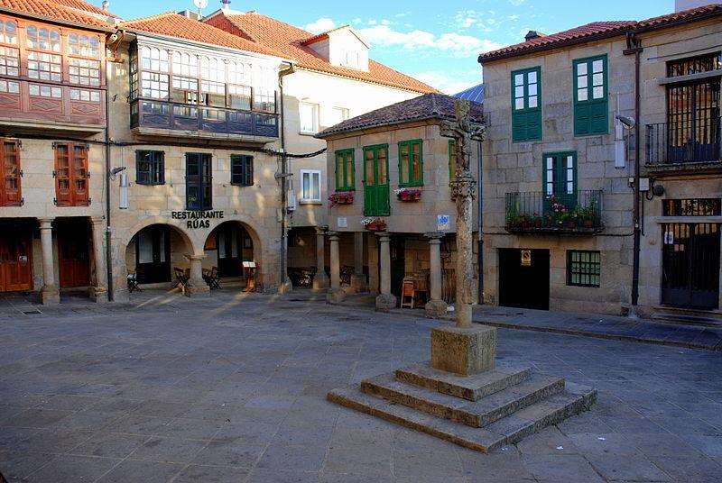 Plaza de la Leña en Pontevedra