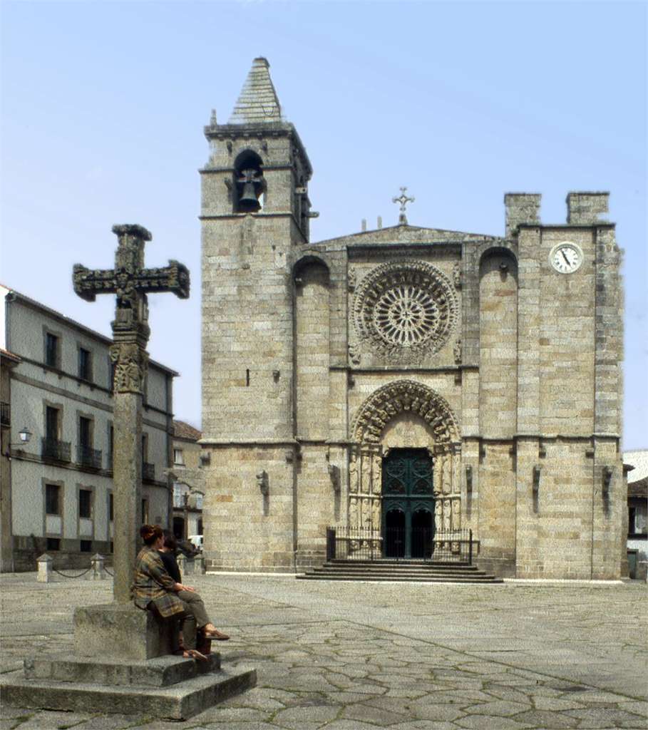 Plaza do Tapal en Noia