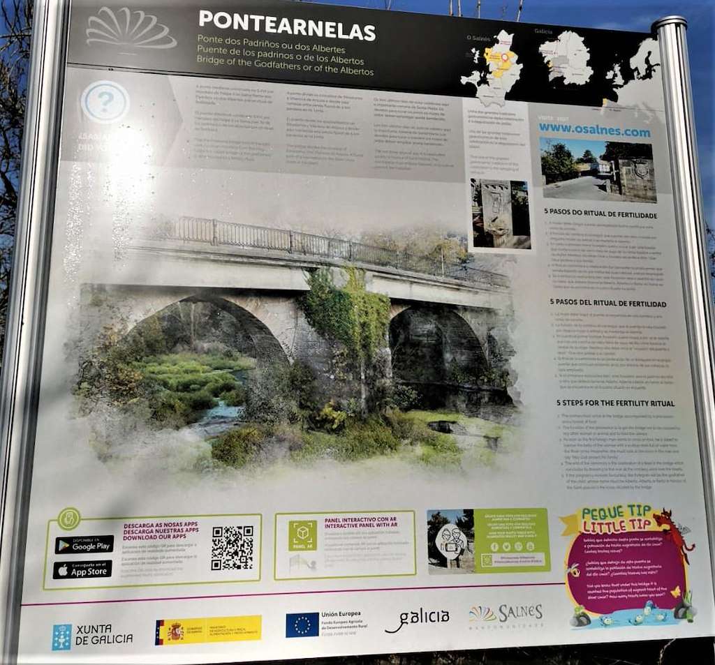 Ponte dos Padriños en Ribadumia
