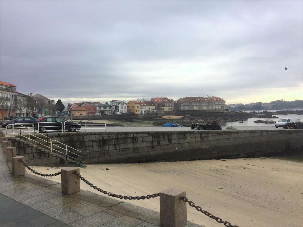 Porto de O Campo en Illa de Arousa