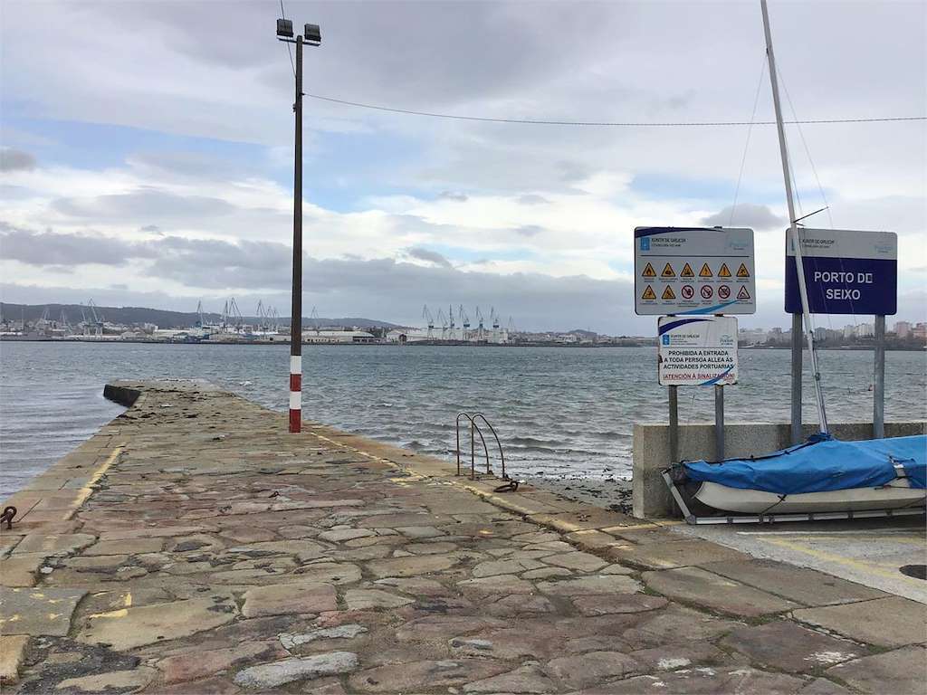 Porto de O Seixo en Mugardos