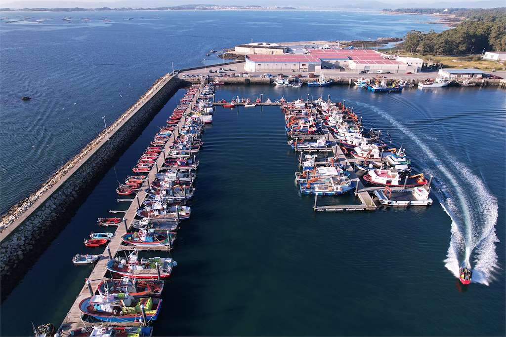 Porto de Tragove en Cambados