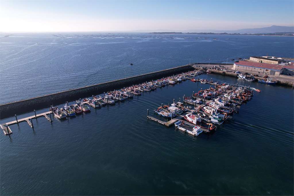 Porto de Tragove en Cambados