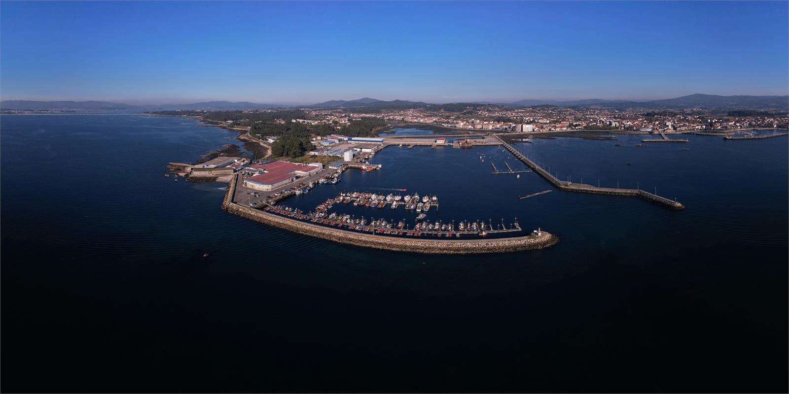 Porto de Tragove en Cambados