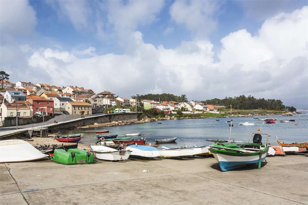 Porto do Naval en Illa de Arousa