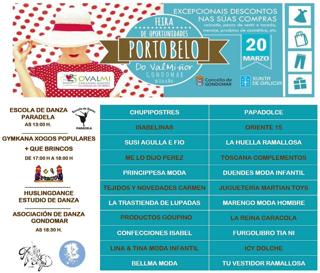 Portobelo - Feira de Oportunidades do Val Miñor en Gondomar