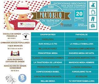 Fechas, información, programa, cartel, imágenes, mapa y ubicación de Portobelo - Feira de Oportunidades do Val Miñor  en  Gondomar