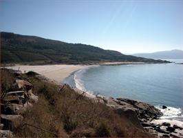 Praia da Ermida en Ponteceso