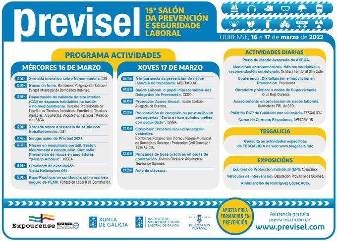 Previsel - Salón de Prevención e Seguridade Laboral en Ourense