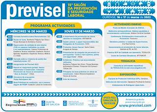 Fechas, información, programa, cartel, imágenes, mapa y ubicación de Previsel - Salón de Prevención e Seguridade Laboral  en  Ourense