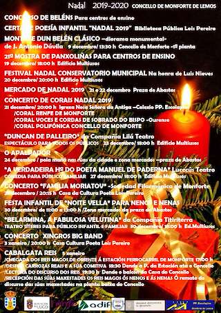 Programa de Nadal - Cabalgata de Reis en Monforte de Lemos
