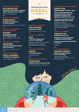 Programa de Nadal - Cabalgata dos Reis Magos en Arzúa