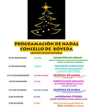 Programa de Nadal - Cabalgata de Reis en Bóveda