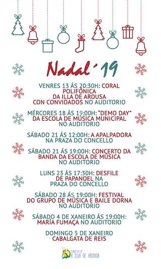 Programa de Nadal - Cabalgata de Reis en Illa de Arousa