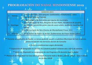 Programa de Nadal - Cabalgata de Reis en Mondoñedo