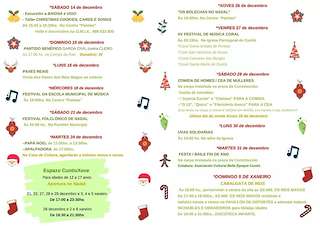 Programa de Nadal - Cabalgata de Reis en Cuntis