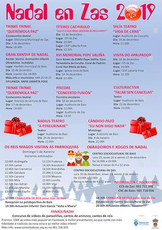 Programa de Nadal - Cabalgata de Reis en Zas