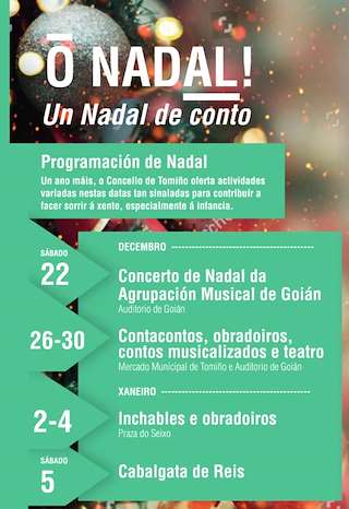 Programa de Nadal - Cabalgata de Reis en Tomiño