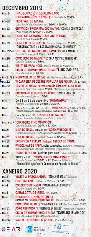 Programa de Nadal - Cabalgada de Reis en Ribadavia
