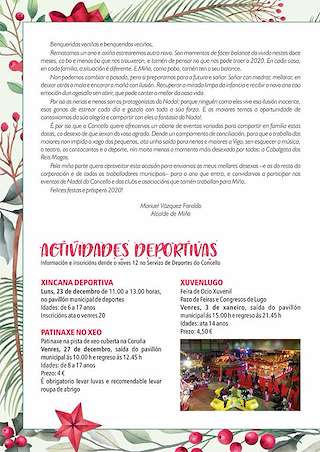 Programa de Nadal - Cabalgata de Reis en Miño