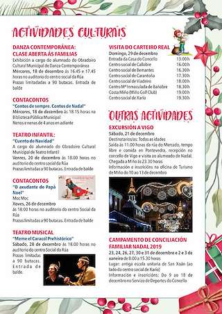 Programa de Nadal - Cabalgata de Reis en Miño