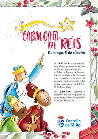 Programa de Nadal - Cabalgata de Reis en Miño