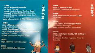 Programa de Nadal - Cabalgata de Reis en A Estrada